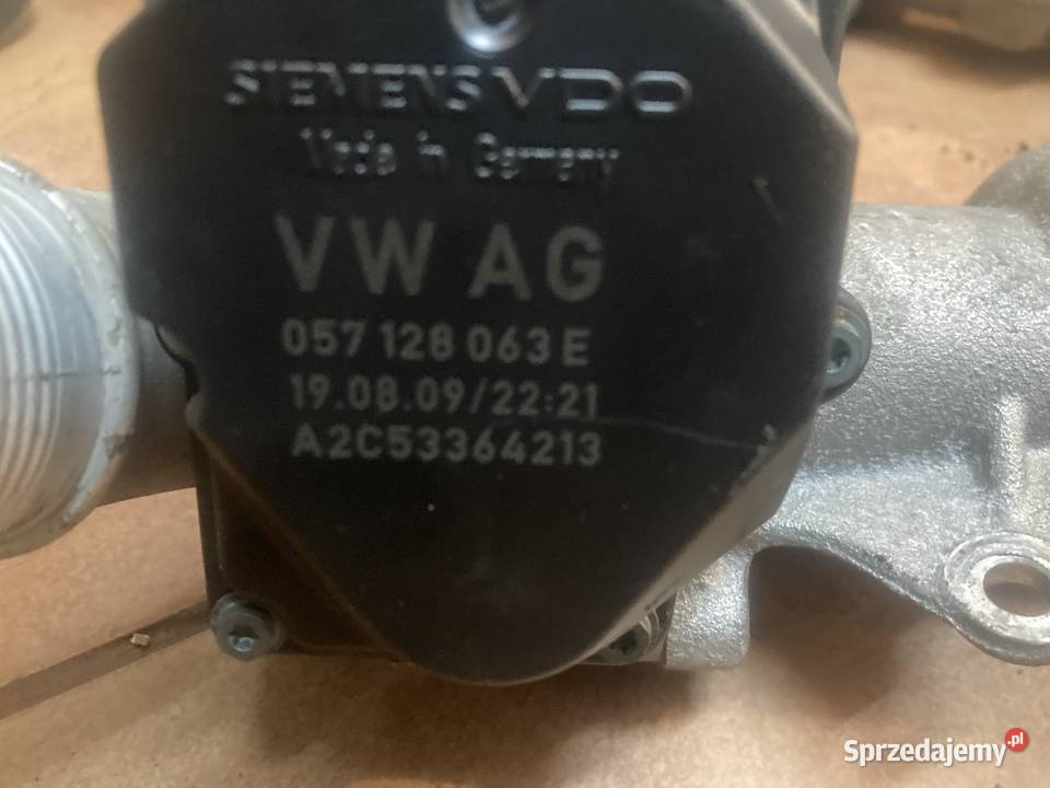 PRZEPUSTNICA 057128063E AUDI A8 D4 42TDI wielkopolskie Rakoniewice