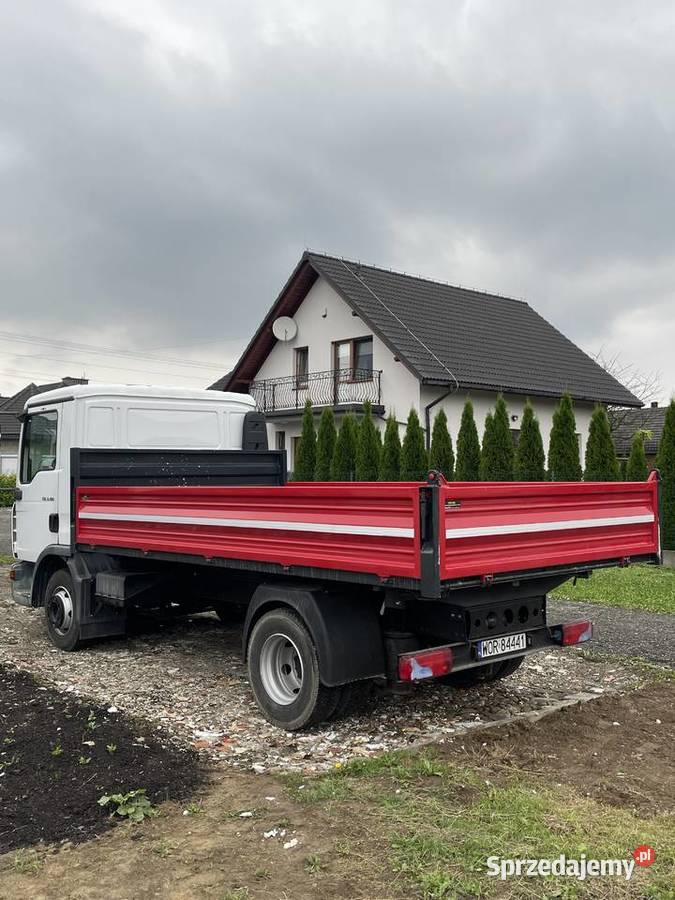 MAN TGL 8180 2008 EURO5 bez AdBlue Blokada mostu manualna Landek