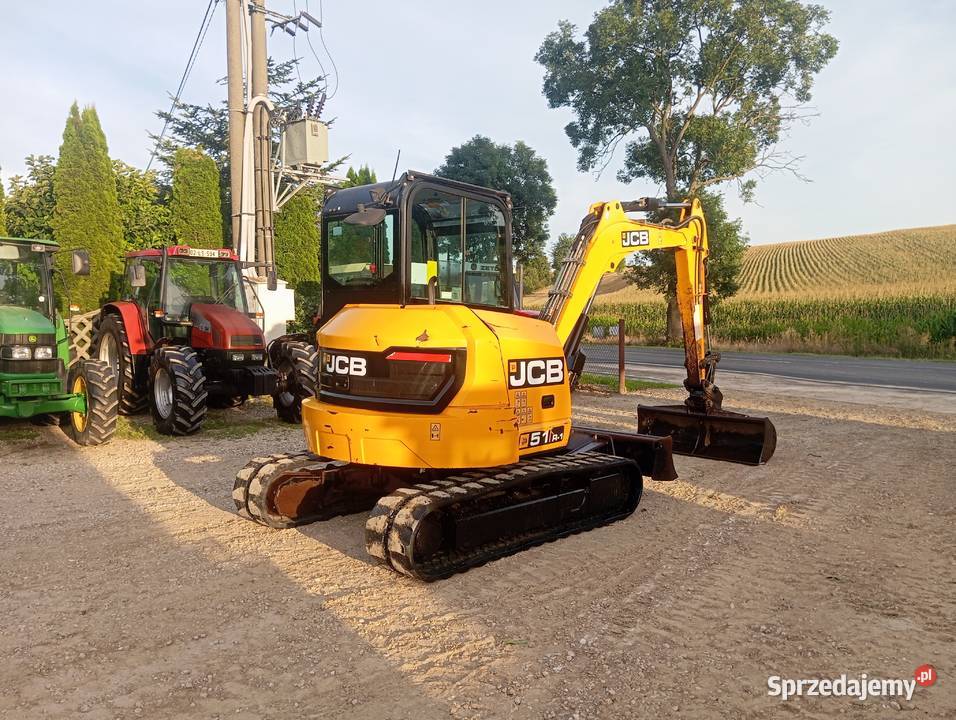 JCB 51 R1 MINI KOPARKA GASIENICOWA Racławice