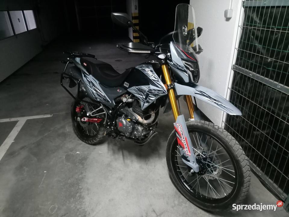 Romet CRS 250 full LED wtrysk paliwa Delphi 11000km Gdynia