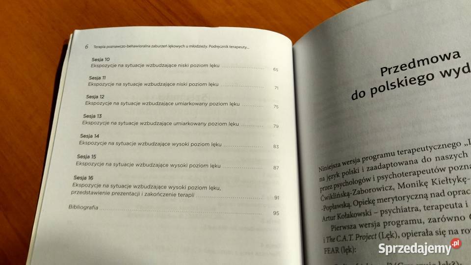 Terapia poznawczobehawioralna program Lęk Gdańsk