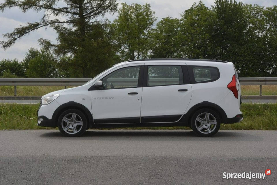 Dacia Lodgy 12 TCe nawi doinwestowany gwarancja biały Lodgy Sędziszów Małopolski
