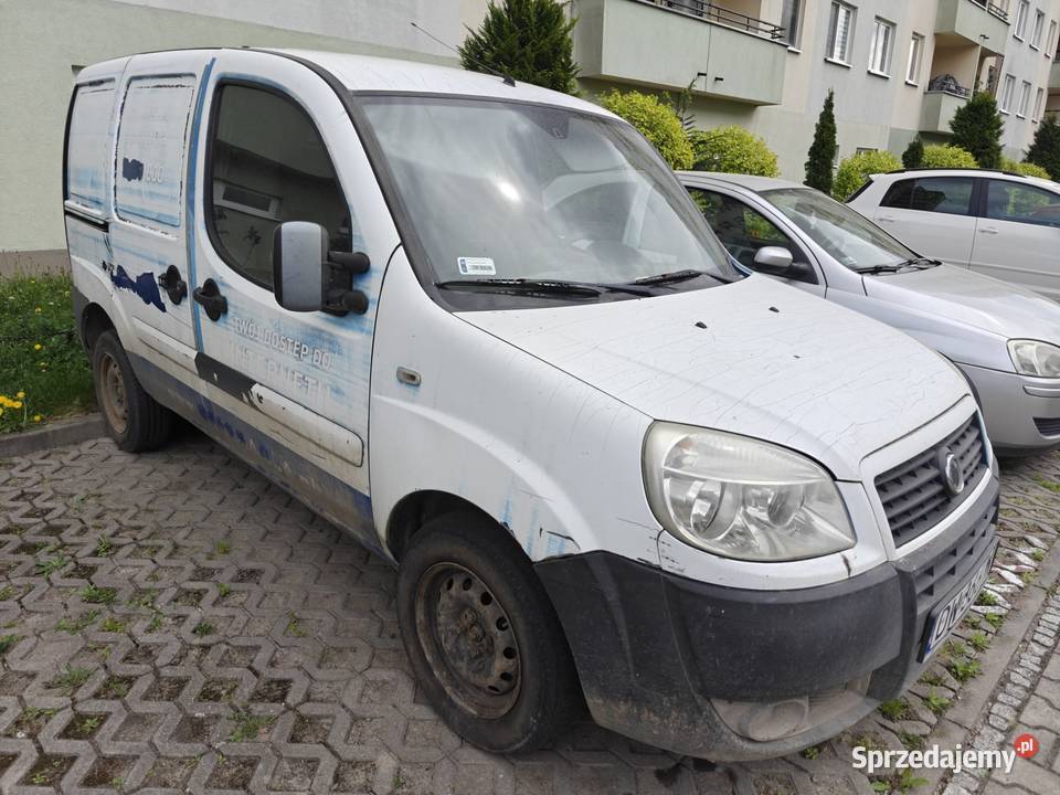 Fiat Doblo Cargo 2008r 19 JTD Salon Vat1 immobilizer Doblo Samochody osobowe Wrocław