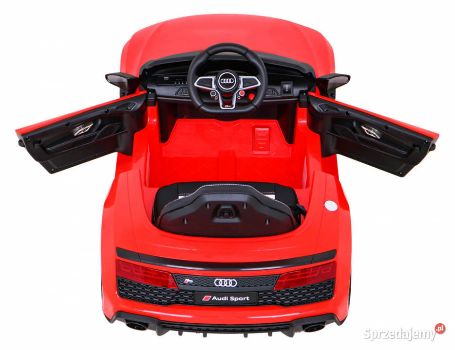 Audi R8 LIFT Samochodzik na akumulator Czerwony