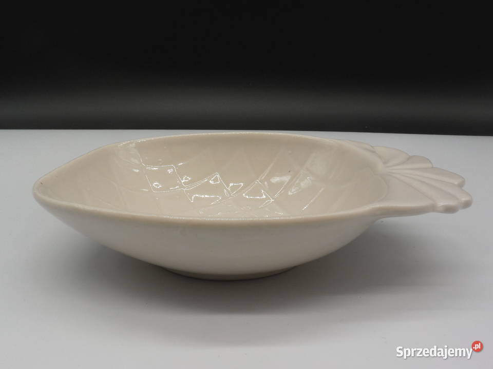 Porcelanowa miska miseczka w kształcie ananasa Raszków