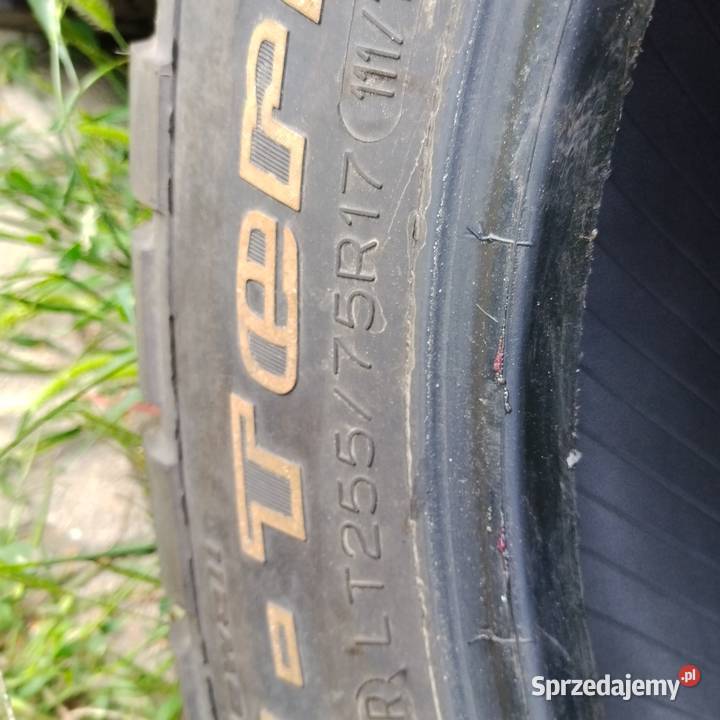 Sprzedam opony terenowe BFGoodrich MudTeerrain Gostynin