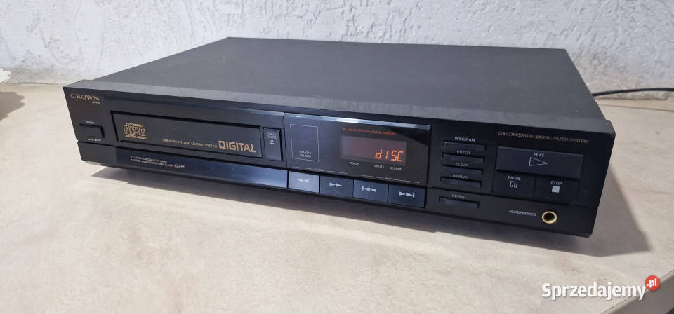 Crown Japan CD80 kompaktowy odtwarzacz Międzychód