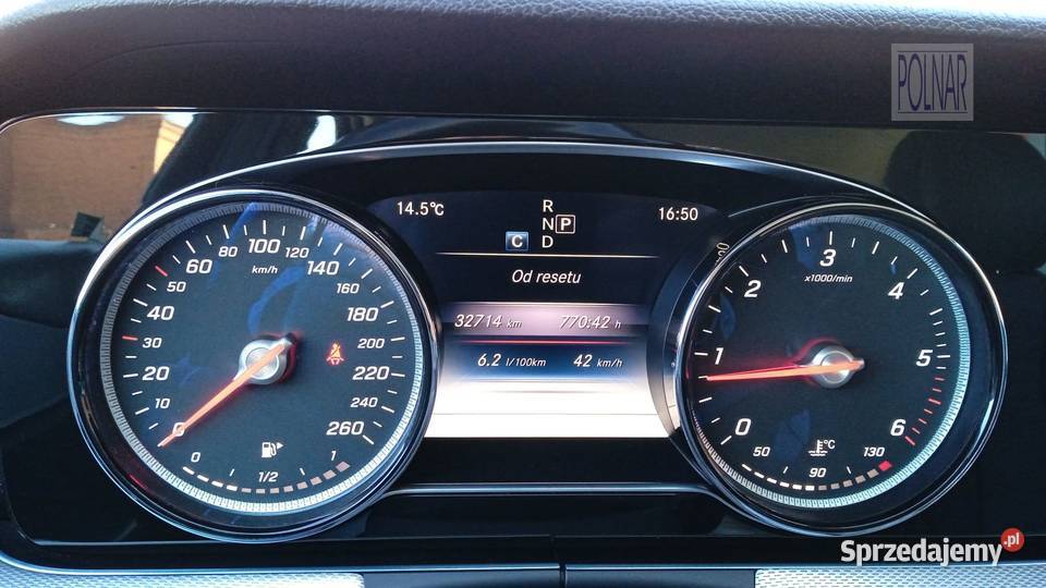 MercedesBenz E220d 195 Salon Polska Idealny elektrochrom. lusterka boczne Poznań
