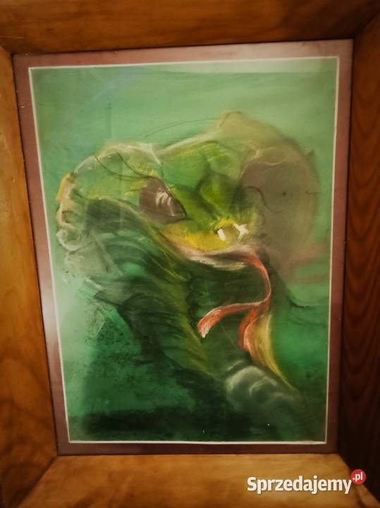 Obraz pastelowy Kobra Kraków