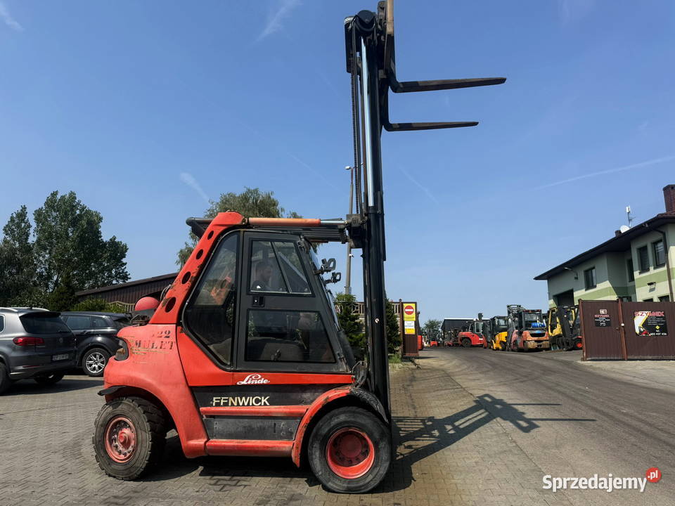 wózek widłowy LINDE H60T03 LPG udźwig 6000 410m Działoszyn