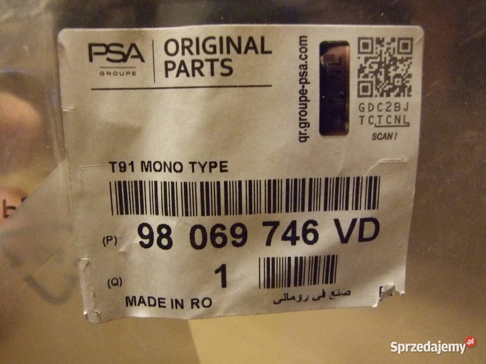 Znaczek logo monogram napis emblemat Peugeot 308 osobowe Białystok