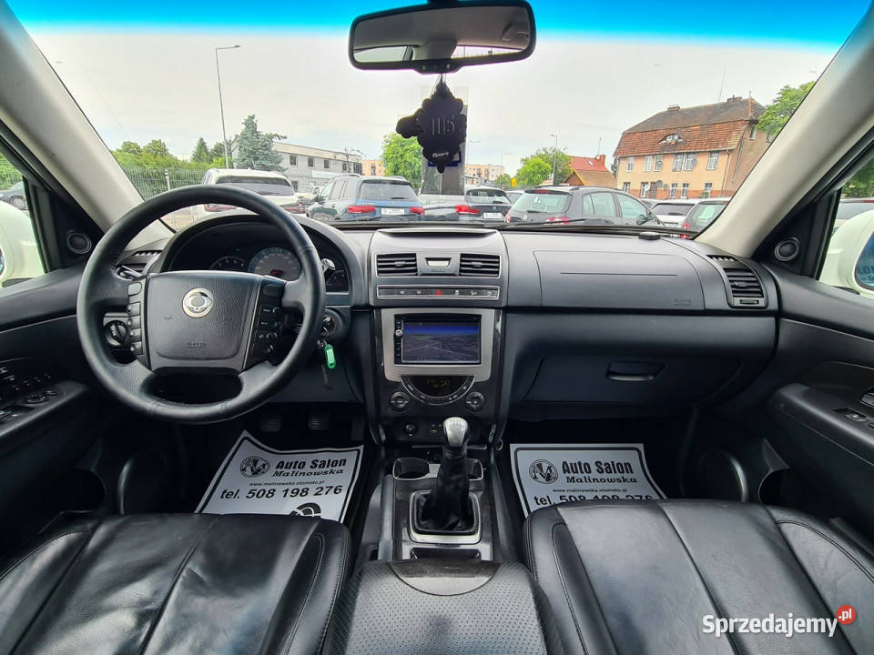 SsangYong Rexton 4x4 7Osób Navi PDC Kamera Skóra manualna Wągrowiec