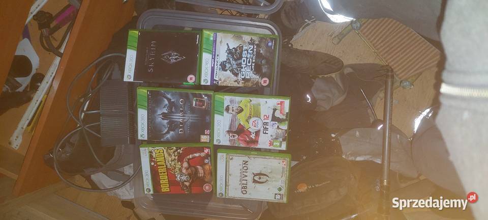 Konsola Xbox 360 fat 120 gb gry Wilczy Las