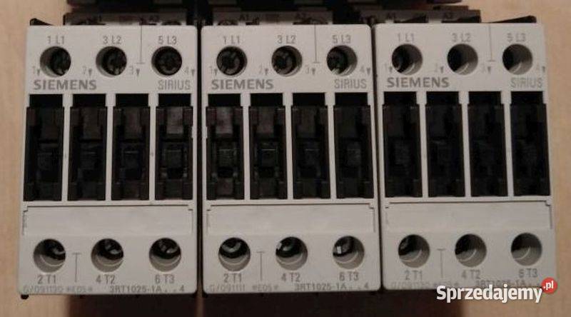 STYCZNIK SIEMENS SIRIUS 3RT10251A 75 kW 230V AC łódzkie Łódź sprzedam