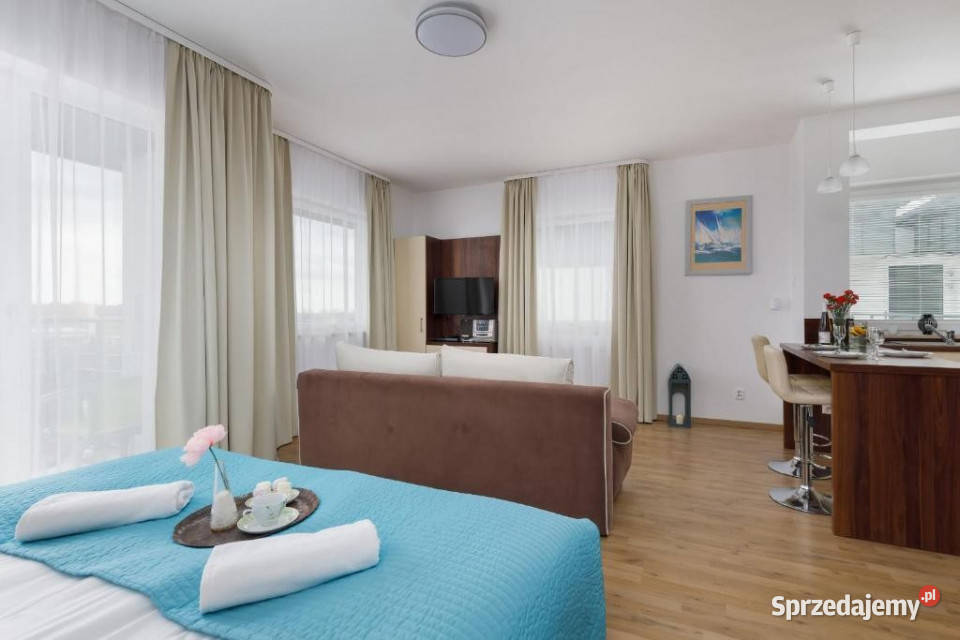 Apartament inwestycyjny z widokiem na morze 50 m Liczba pokoi 1 Sprzedaż Sarbinowo sprzedam