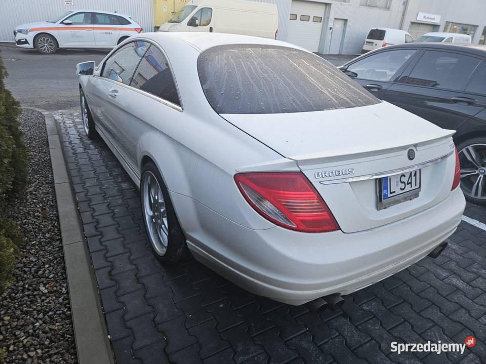 Mercedes Benz W216 CL 600 V12 Brabus Pakiet T13 Głusk