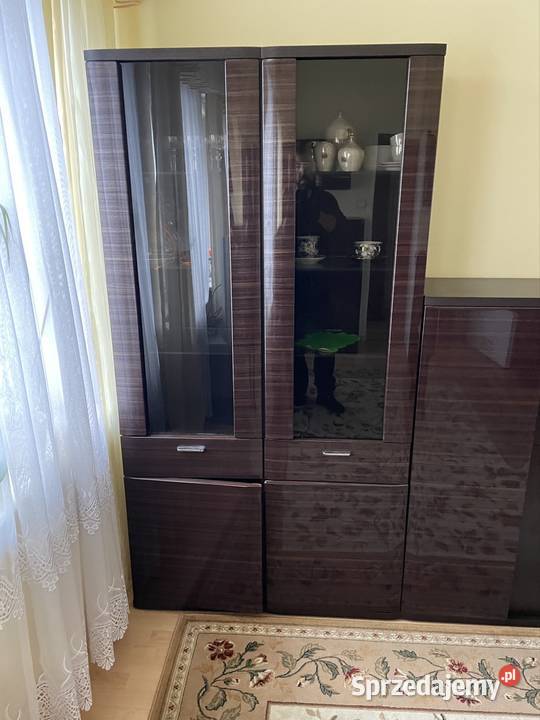 Meble do salonu ciemny brąz Olsztyn