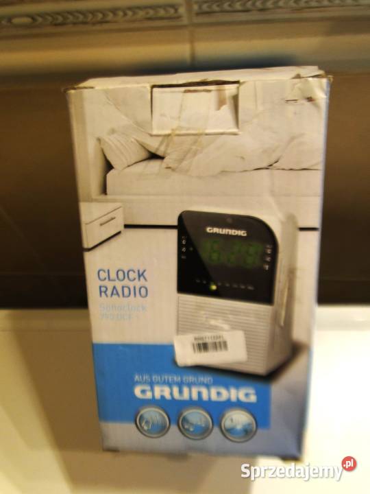 Nowe Radio sieciowobateryjne z budzikiem mazowieckie Warszawa