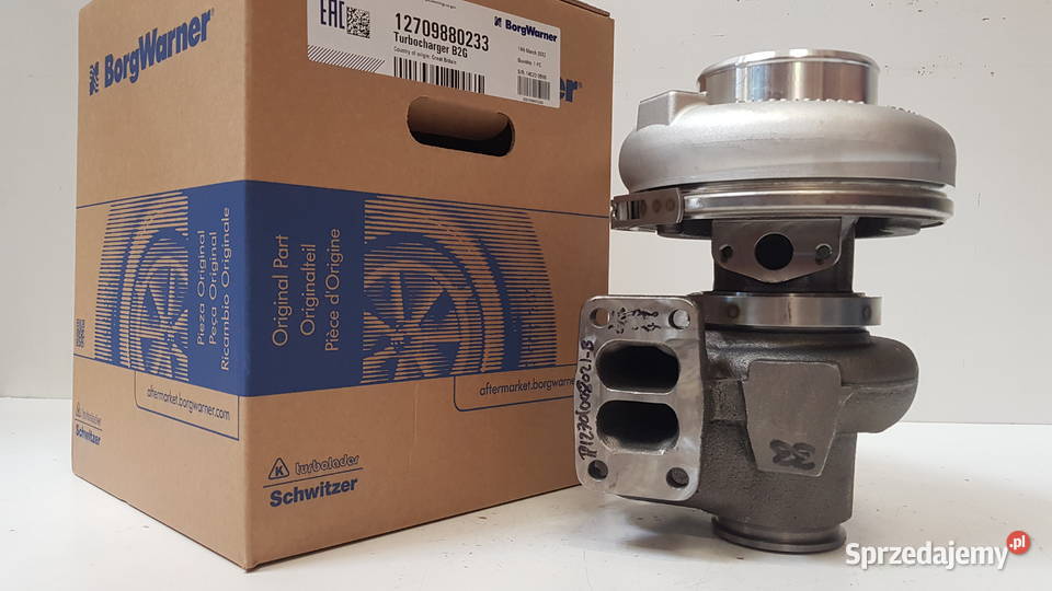 Nowa turbosprężarka firmy BorgWarner KKK Pozostałe mazowieckie Siedlce