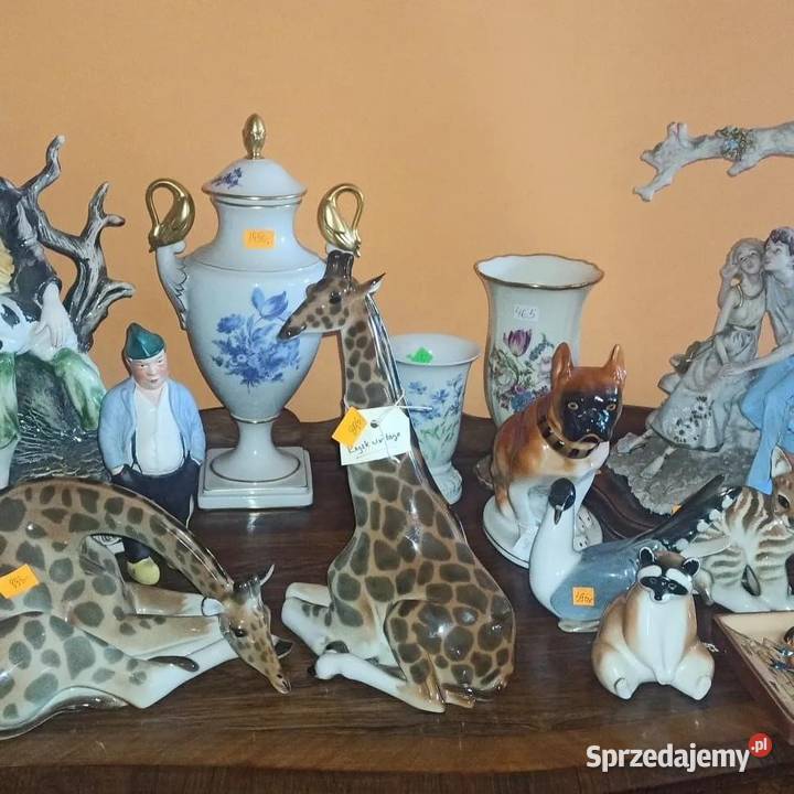 Żyrafa Lomonosov Figurka Leżąca Gdańsk