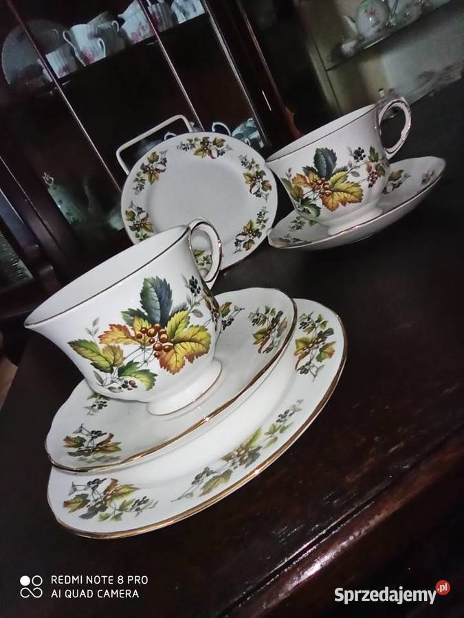 Filiżanka z talerzykiem deserowym Gdańsk