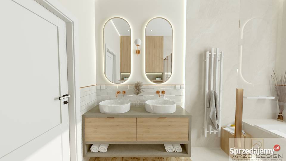 PROJEKT WIZUALIZACJA 3D ŁAZIENKI KUCHNI SALONU Warszawa