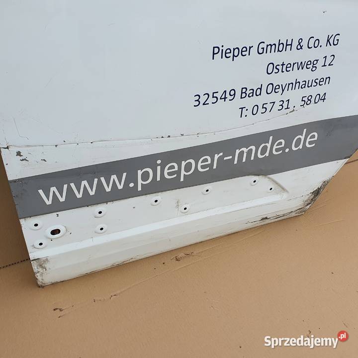 FORD TRANSIT CUSTOM DRZWI PRAWY PRZÓD PRAWE Trzciel