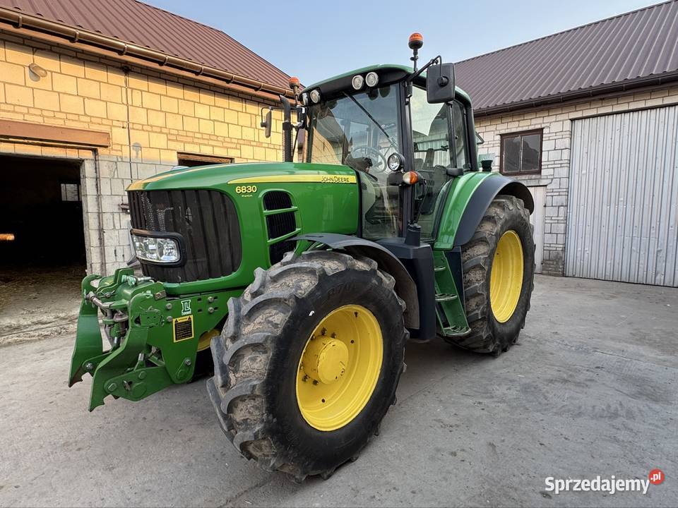 Ciągnik rolniczy John Deere 6830 Premium Napęd 4x4 Garwolin sprzedam