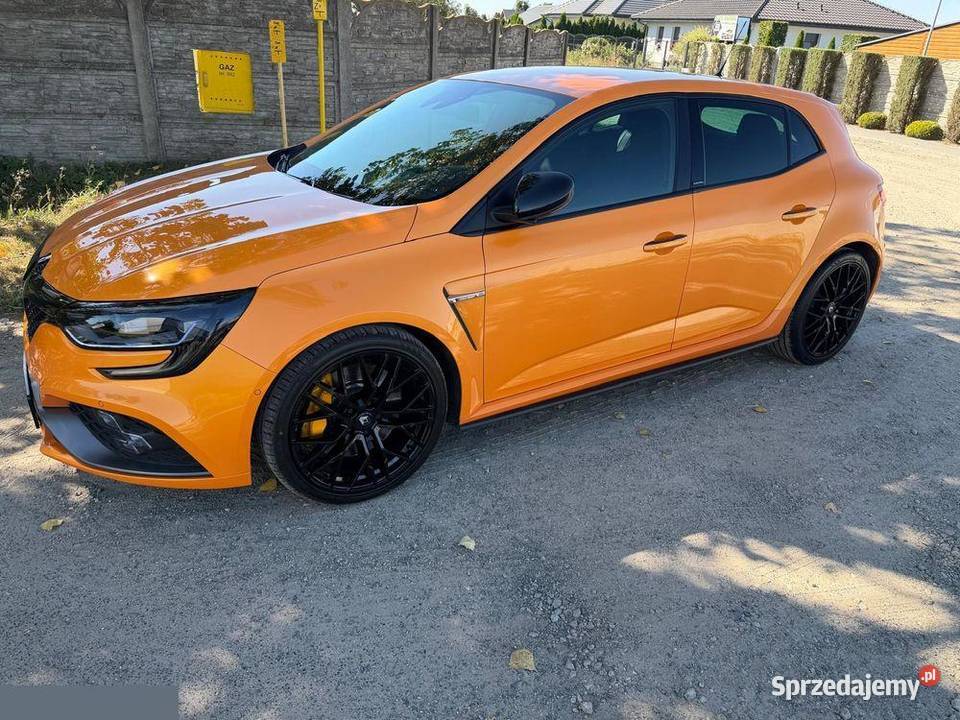 Renault Megane 18 TCe FAP RS EDC 280 2018r automatyczna wielkopolskie Krotoszyn