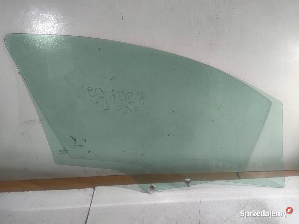 SZYBA DRZWI LEWY PRZÓD PEUGEOT 207 3D 09R