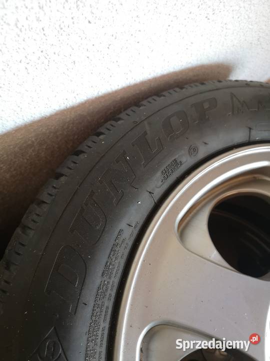 4 kola felgi mitsubishi 5x1143 z oponami Dunlop Katowice sprzedam
