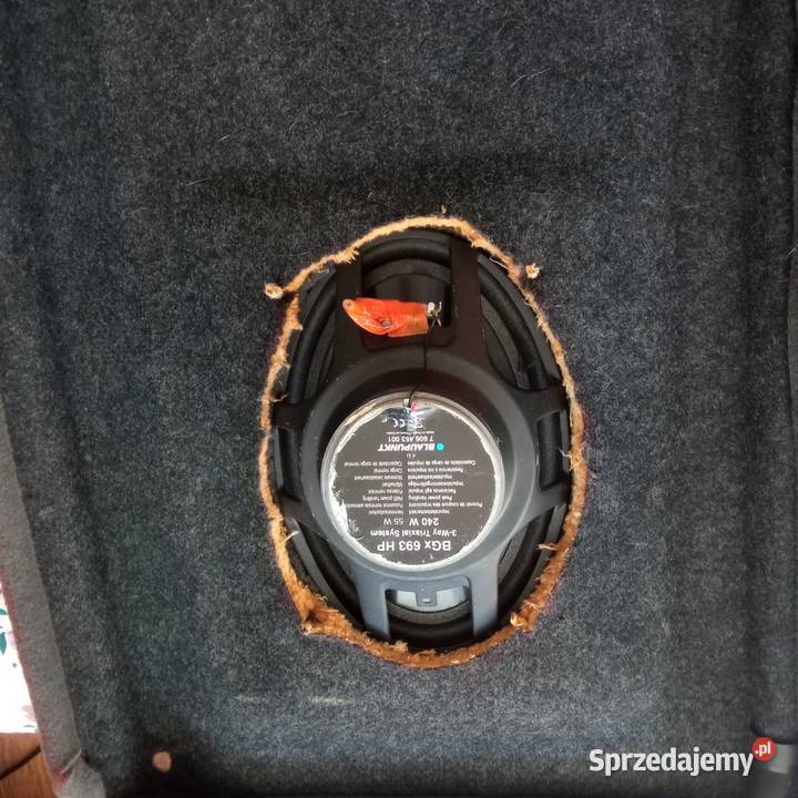 Półka tył VW polo plus głośniki Blaupunkt 3 zestawy głośnikowe Szczecin