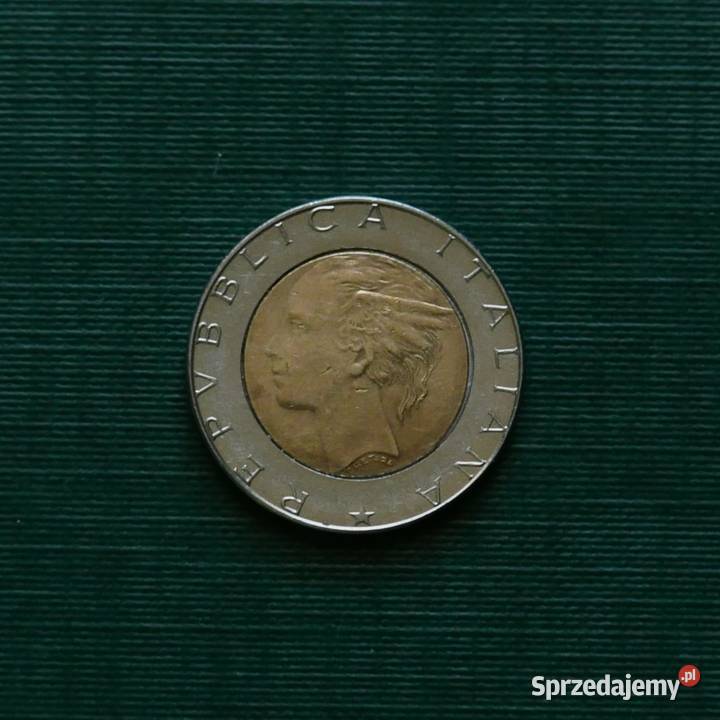 WŁOCHY 500 lirów 1990r Gliwice