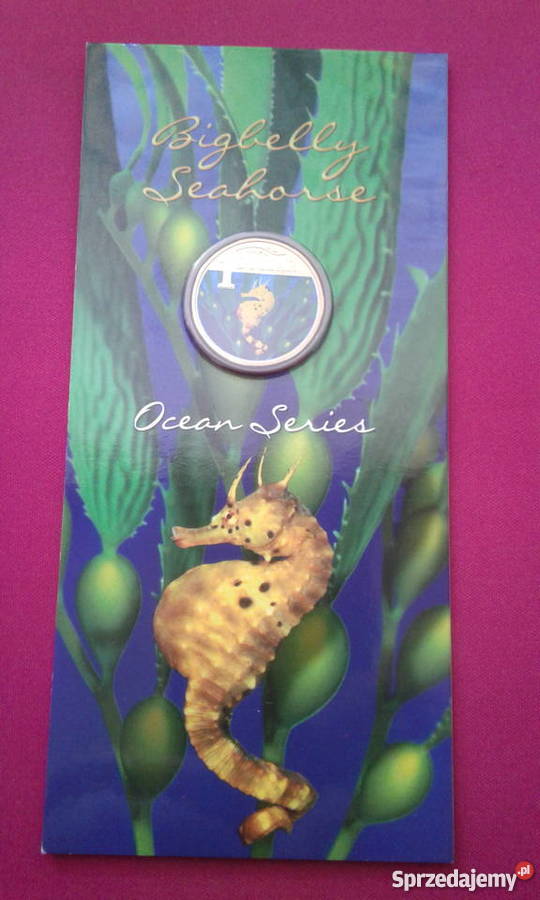 1 Dolar Australia 2007 r Konik morskiUNCBlister Numizmatyka Konin