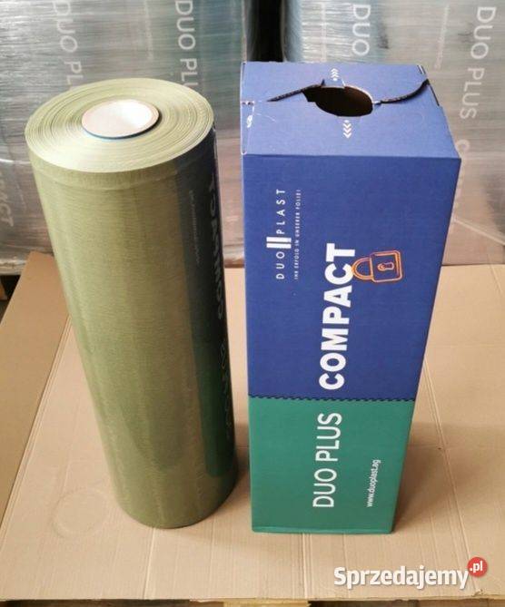 Folia do sianokiszonki DUO PLAST 750mm 1500mb podlaskie Dobrzyniewo Duże