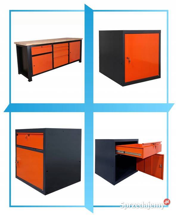 STÓŁ Warsztatowy P2121 Roboczy Metalowy DUŻY