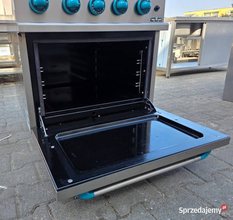 Kuchnia Gaz 4 Palnikowa Z Piekarnikiem MBM 242kW Nowe Skalmierzyce