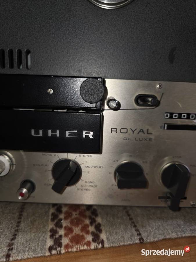Magnetofon szpulowy Ucher rojal de lux Wyszków sprzedam