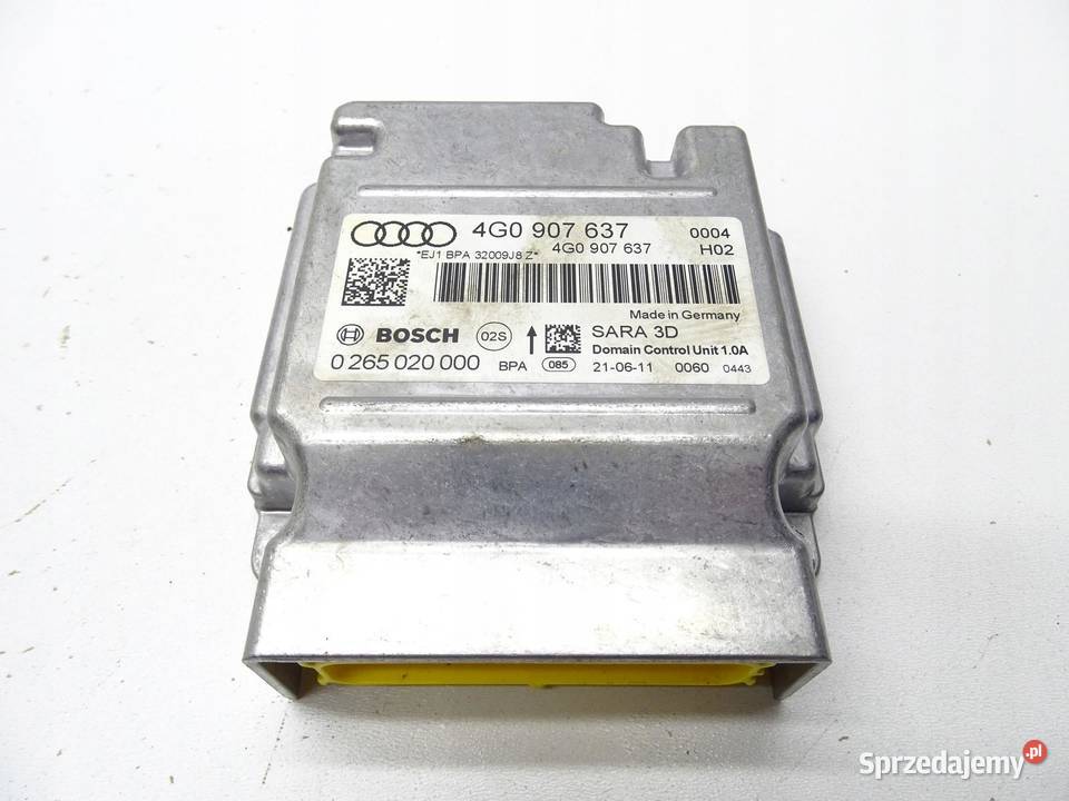MODUŁ STEROWNIK SENSOR PRZYSPIESZENIA AUDI A6 C7 Motoryzacja małopolskie sprzedam