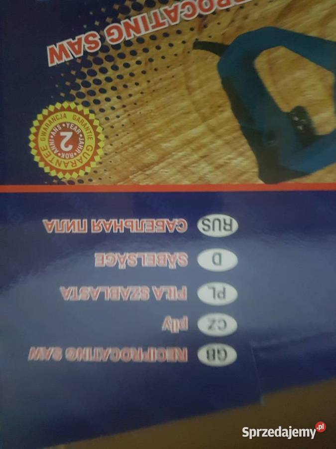 PIŁA SZABLASTA ERMAN MOCNA LEKKA 2000 wat Głogowa