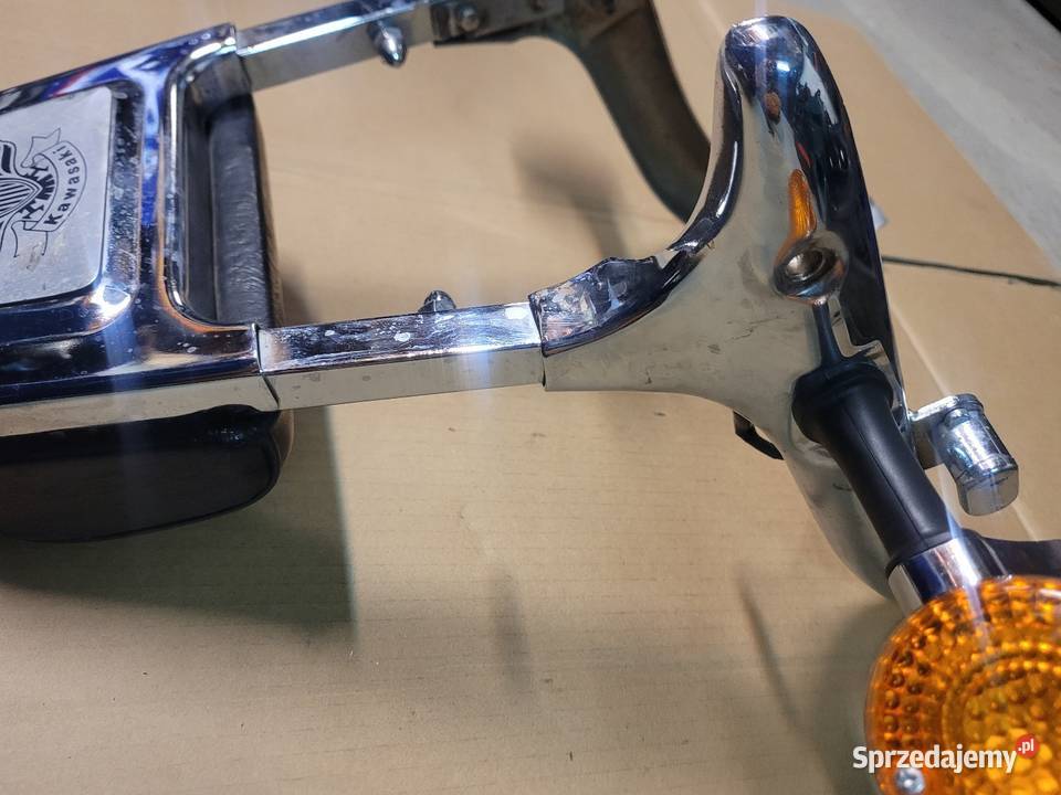 Kawasaki EN 500 A EN500A 1992 TYLNE OPARCIE