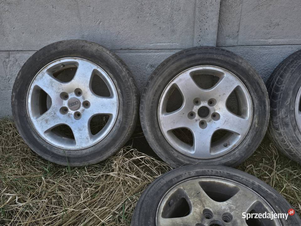 Alufelgi Audi A6 C5 A4 7Jx16 H2 ET45 6 1000 Mietków