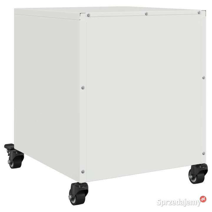 Szafka nocna biała 36x39x435 stal WM846714 Warszawa sprzedam