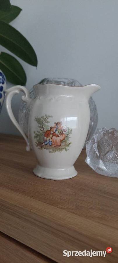 Mlecznik porcelana Tułowice Miłość Wiedeńska Porcelana i szkło Mirosławiec
