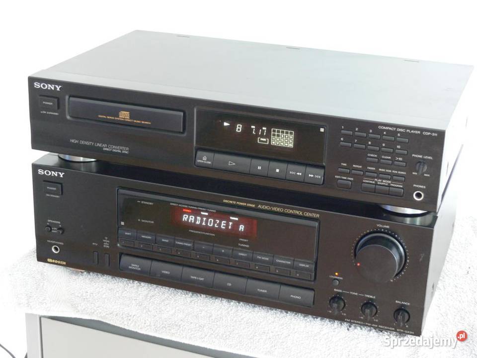 Amplituner Sony STRGX311 RDS mocny i sprawny