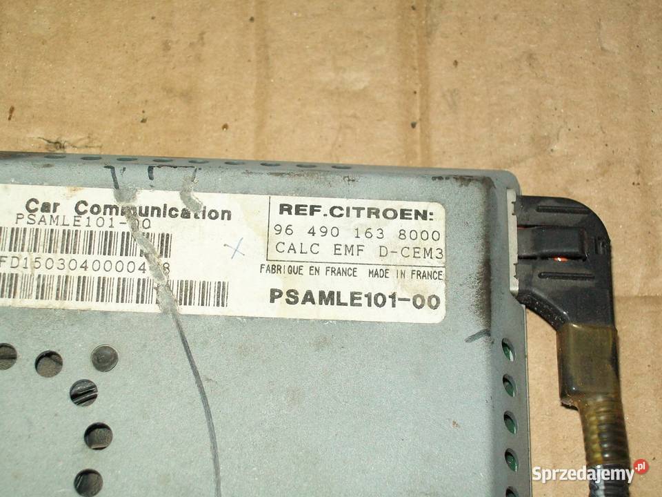 Citroen C5 I Modul GPS osobowe mazowieckie Mińsk Mazowiecki