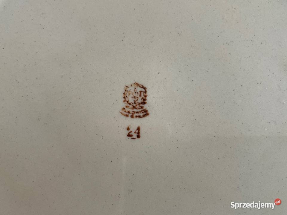 Stare talerze płaskie Tułowice PRL i zachodniopomorskie Kołobrzeg