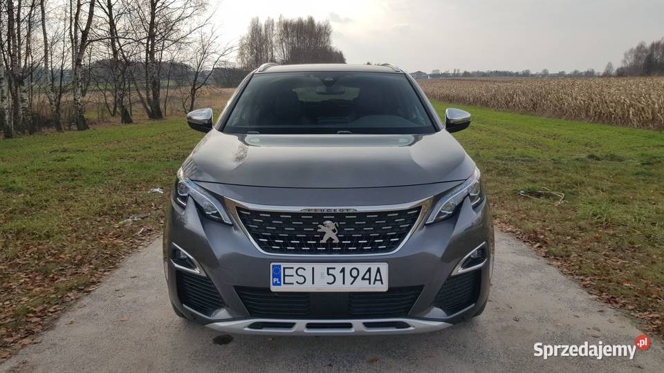 Peugeot 3008 wersja GT 20 HDI 180 2018r Wzorowo Zarejestrowany w Polsce Motoryzacja Sieradz