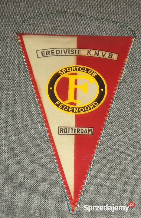 Feijenoord Rotterdam PSV Eindhoven proporczyk śląskie Piekary Śląskie sprzedam