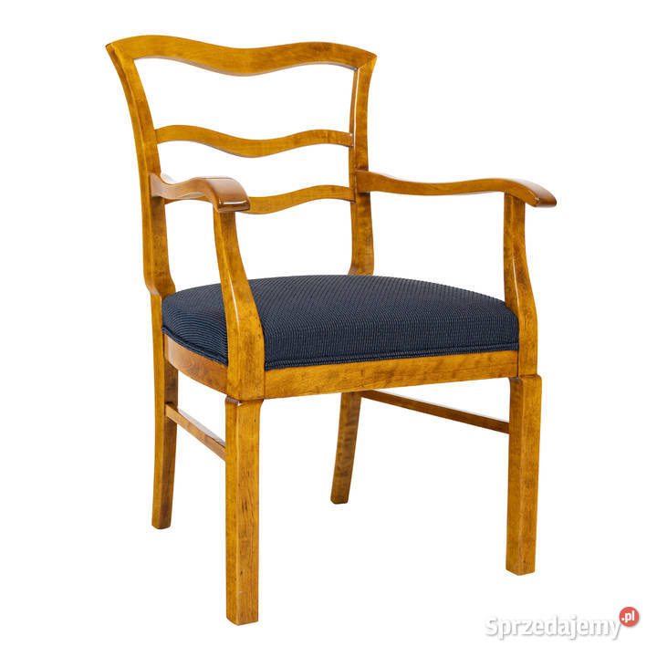 Fotel art deco do biurka do stołu stary antyk Swarzędz